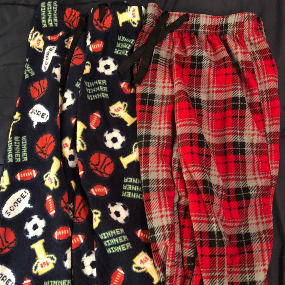Boys fleece pajama pants
